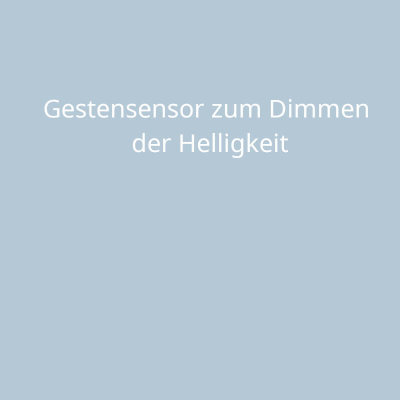 Gestensensor Zubehör für Badezimmerspiegel – Dimmen der Helligkeit.