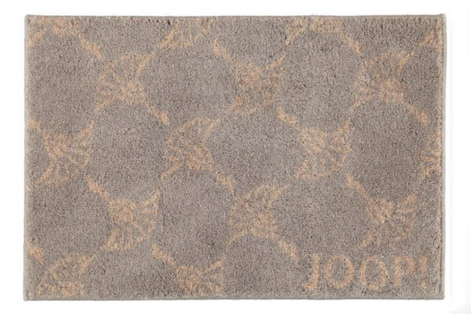 JOOP! New Cornflower Allover Badteppich, Graphit: Designer-Teppich für Ihr Badezimmer.