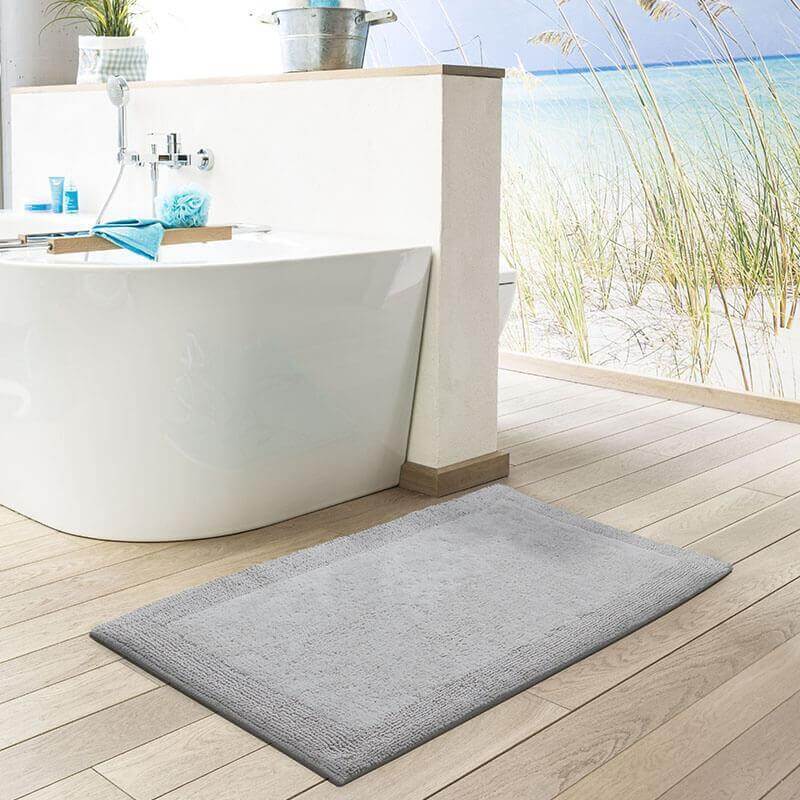 Luxor Bio-Badteppich, flauschig, weicher Flor: Weicher Teppich für Ihr Badezimmer.