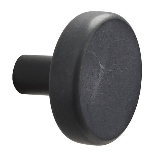 Aquanova Nero Marmor-Handtuchhaken, Schwarz: Design-Haken für moderne Badezimmer.