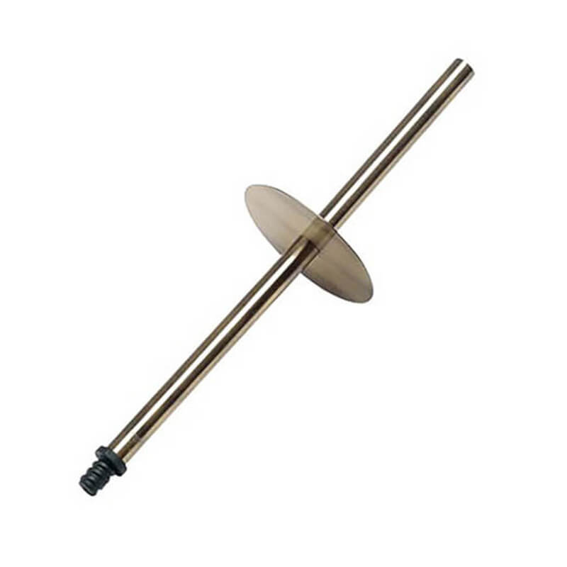Ersatzgriff für Toilettenbürste von Aquanova: Der Toilettenbürstengriff in Bronze ist ein stilvoller Griff.