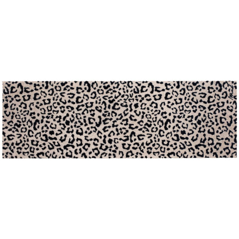 Flur- und Küchenläufer "Olivia" im Leoparden-Muster, 50x150 cm, modern und strapazierfähig