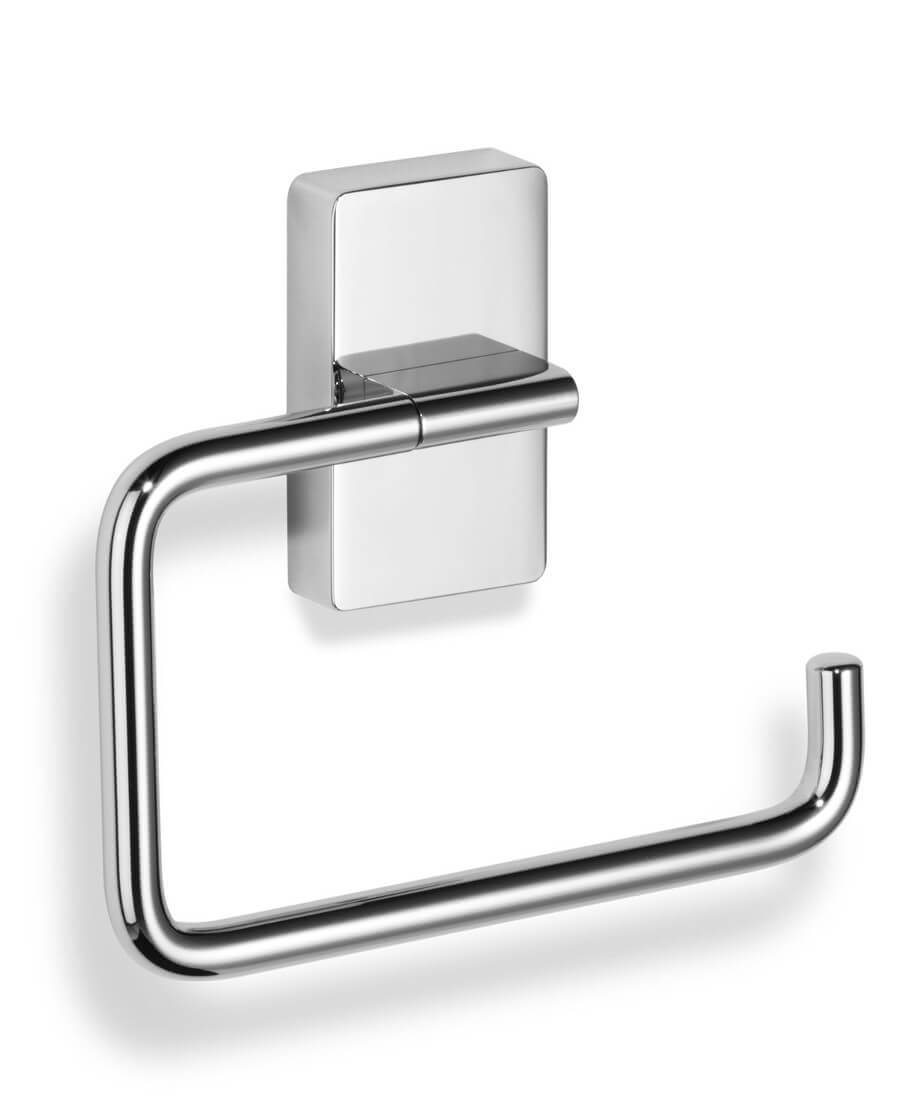 Ein WC-Rollenhalter zum Kleben, von Giese, für die rechte Seite der Toilette.