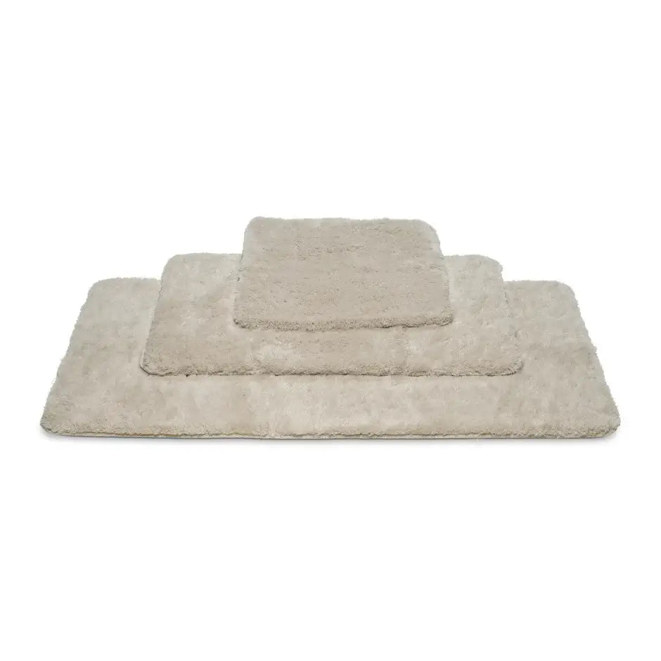 Vandyck Toronto Badteppich Stone – weiche Badematte in warmem Steingrau, flauschig & rutschfest als WC-Vorleger
