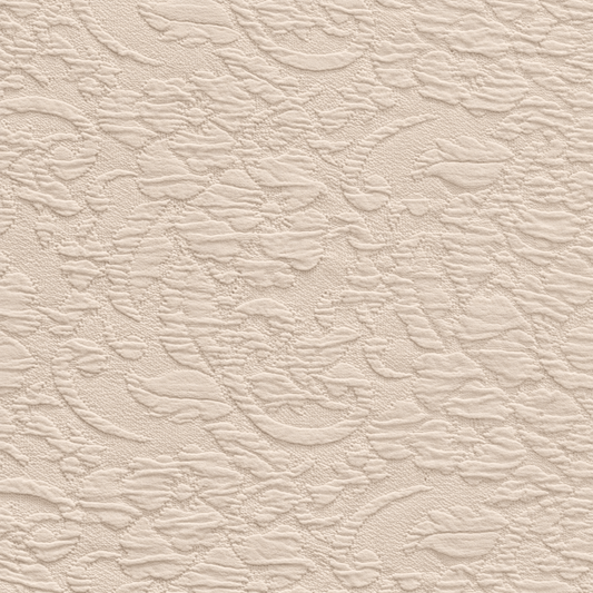 Jacquard-Tagesdecke in Naturbeige mit floralem Blumenmuster, dekorativer Bettüberwurf
