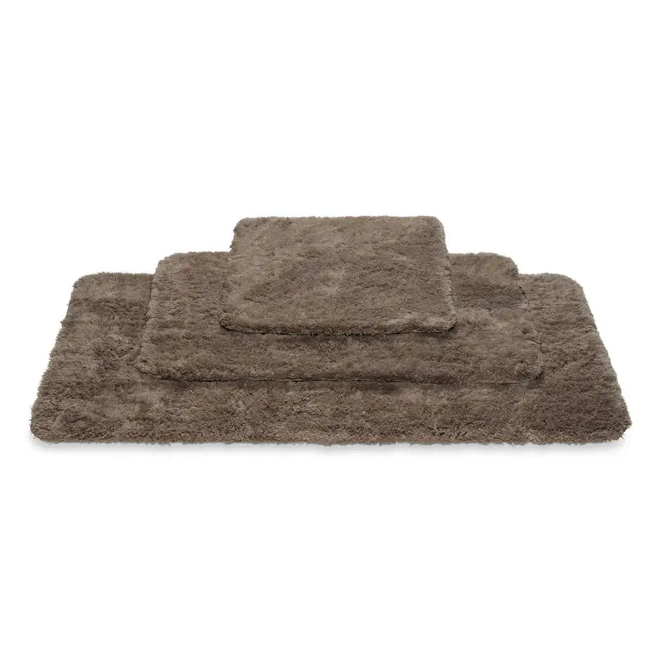 Vandyck Toronto Badezimmerteppich Hazel – flauschige Badezimmermatte in warmem Braun, weich, pflegeleicht & rutschfest