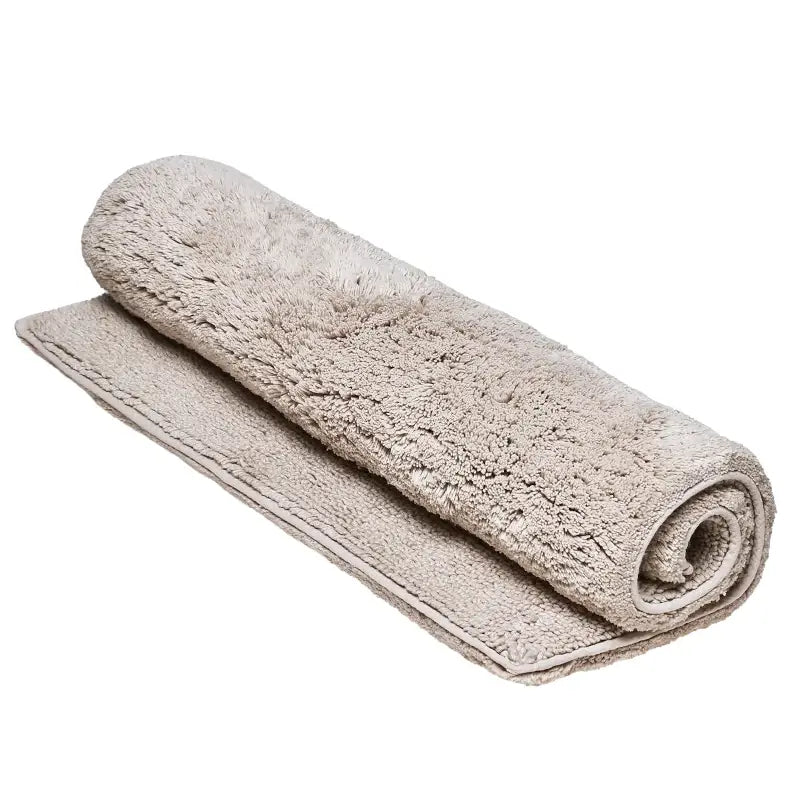 Vandyck Nordic Badematte Stone – schwere Baumwollqualität, beidseitig nutzbar, weich & rutschfest