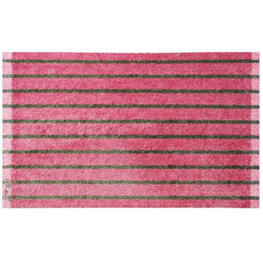 Gestreifte Badematte Rot Rosa Dafne – Mad About Mats