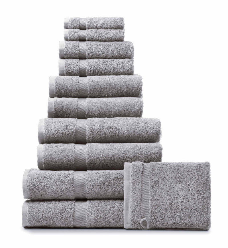 Frottee Handtücher Princess – Gästetuch 40 x 60 cm / kiesel