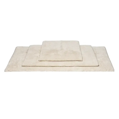 Badezimmermatte Vandyck Nordic Desert Beige – weiche Baumwolle, beidseitig verwendbar, zeitlos & pflegeleicht
