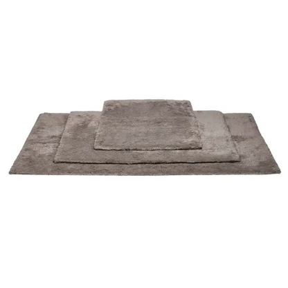 Vandyck Nordic Badezimmermatte Espresso – Baumwolle beidseitig verwendbar, dunkel & elegant fürs Bad