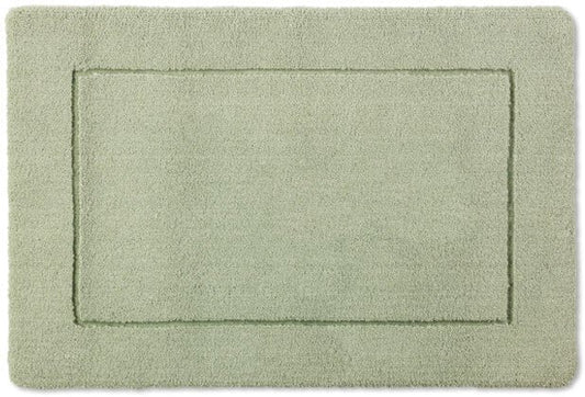 Rhomtuft Badezimmerteppich nach Maß, Bolero-Umrandung, Hoch-Tief, Jade: Hochwertiger Teppich nach Maß für Ihr Badezimmer.