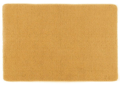 Badteppich/Badezimmerteppich Square in Gold von Rhomtuft, luxuriöser Teppich für ein elegantes Bad.