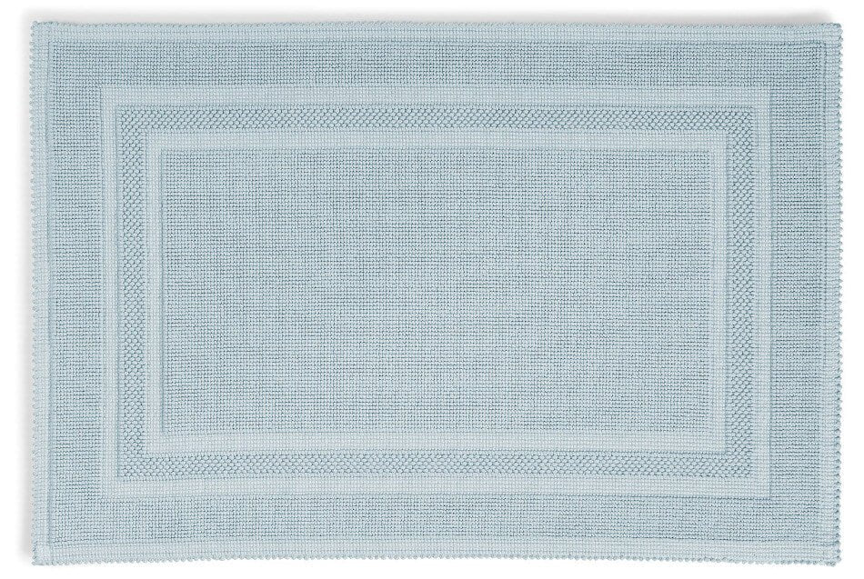 Badteppich/Badvorleger pflegeleicht Gala in Aquamarin, frische Farben für ein belebendes Bad.