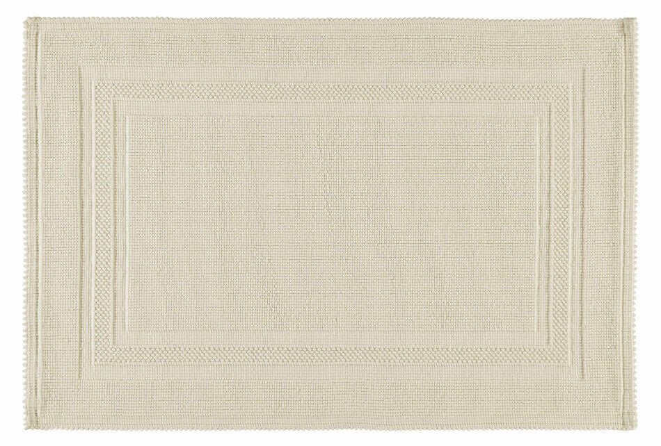 Badteppich/Badvorleger pflegeleicht Gala in Natur-Jasmin, pflegeleicht und stilvoll für Ihr Badezimmer.