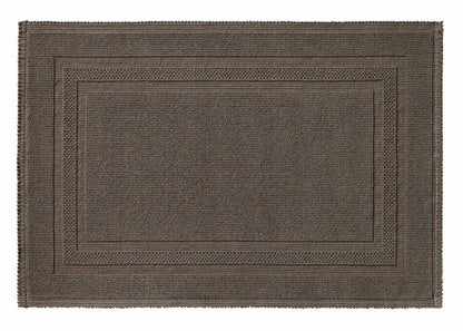 Badteppich Gala in elegantem Taupe, pflegeleicht und stilvoll für ein harmonisches Bad.