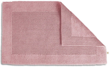 Badteppich Baumwolle hochwertig Prestige in Rosenquarz von Rhomtuft, sanfte Farben für ein harmonisches Bad.