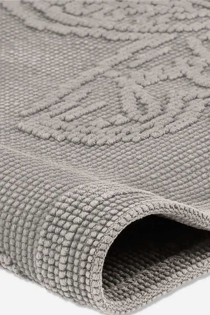 JOOP! Badteppich Paisley aus Baumwolle in Natur – weicher Badvorleger mit elegantem Paisley-Muster