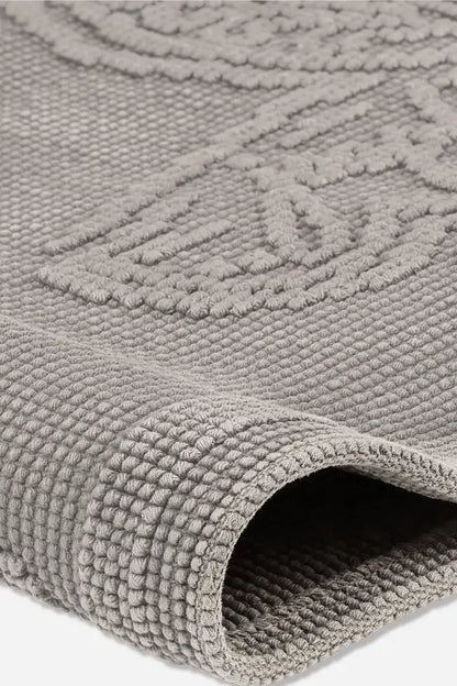 JOOP! Badteppich Paisley aus Baumwolle in Natur – weicher Badvorleger mit elegantem Paisley-Muster