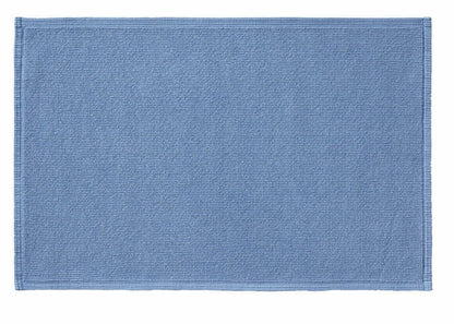 Badteppich/Duschvorleger Plain in erfrischendem Aqua, belebender und passender Vorleger für jedes Bad.