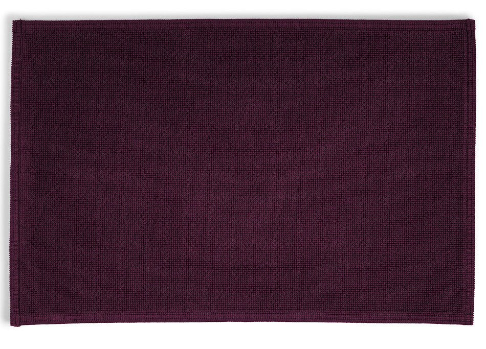 Badteppich/Duschvorleger Plain in Berry, kräftige Farben für einen farblichen Akzent.