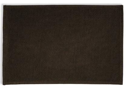 Badteppich/Duschvorleger/Vorleger Plain in Mocca (Dunkelbraun), warme Farben für ein gemütliches Bad.