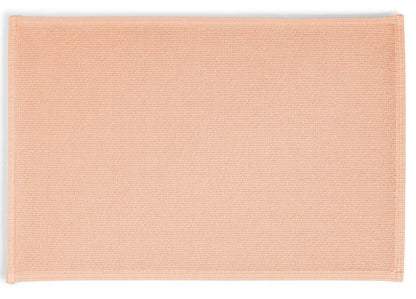 Badteppich/Duschvorleger/Vorleger Plain in Peach, sanfte Farben für ein harmonisches Bad.