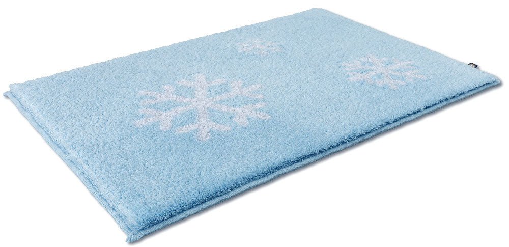 Rhomtuft Schneeflocke Badteppich nach Maß: Hochwertiger Teppich für Ihr Bad.