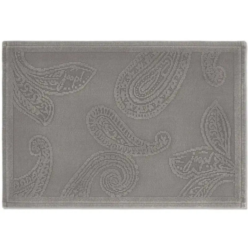 JOOP! Badvorleger mit Paisley-Muster in Natur – eleganter Badezimmerteppich in warmem Naturton