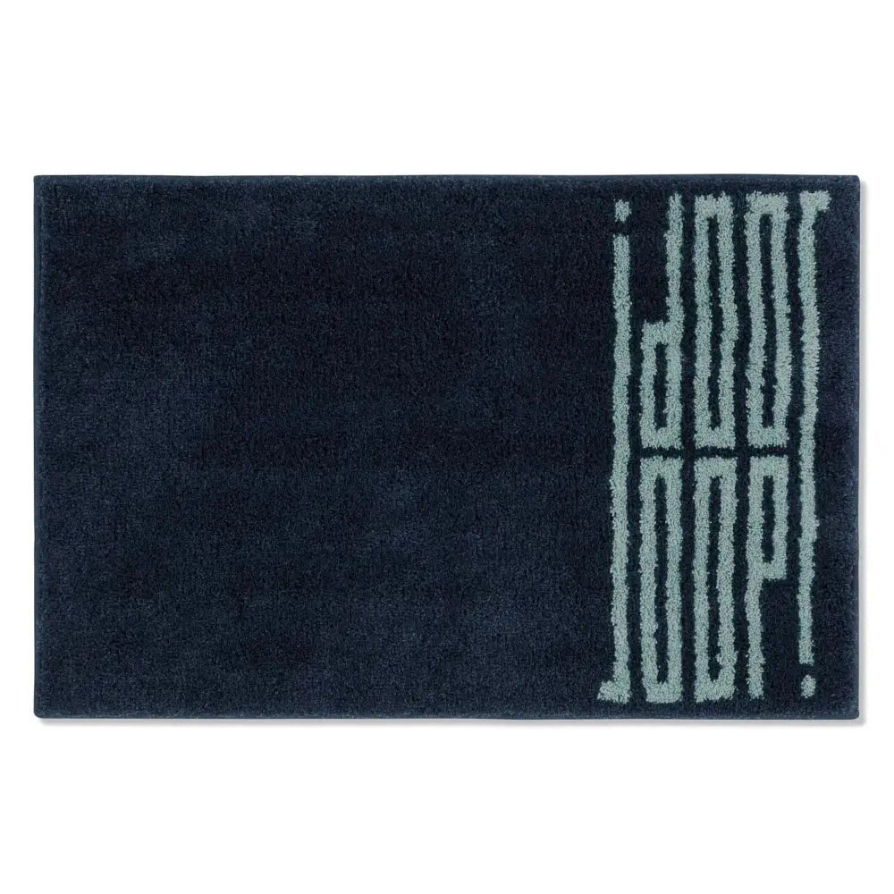 JOOP! Badteppich BARS in Aqua Dunkelblau – modernes Logo-Design, stilvoll
