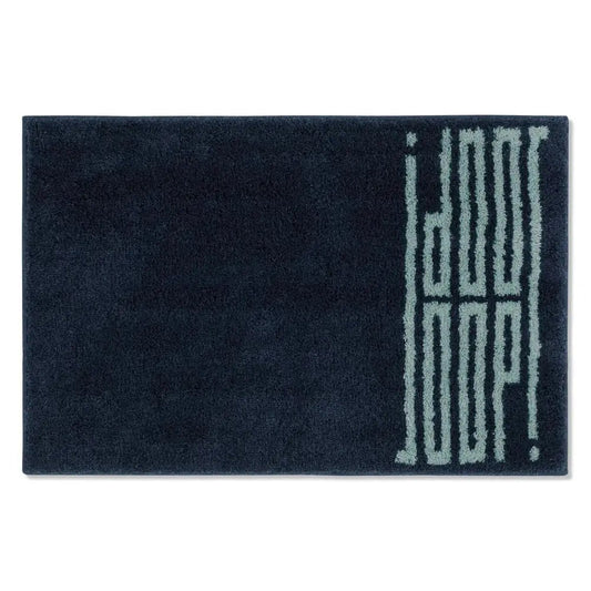 JOOP! Badteppich BARS in Aqua Dunkelblau – modernes Logo-Design, stilvoll