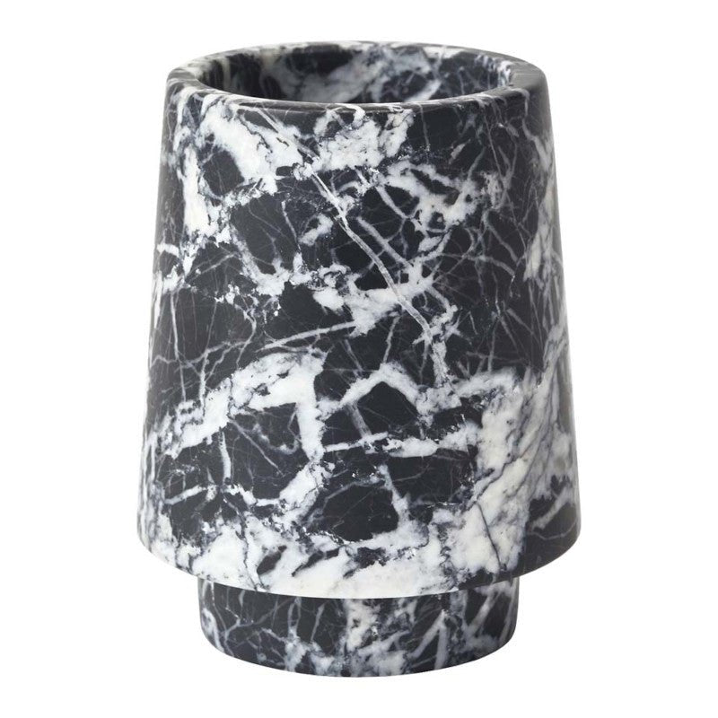 Luxus Badaccessoires Marmor schwarz Orion – Zahnputzbecher