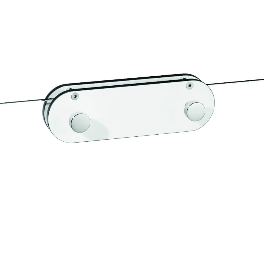 Giese Sky Handtuchhaken für Glaswand (Artikelnummer: 31946): Praktischer Haken für die Dusche.
