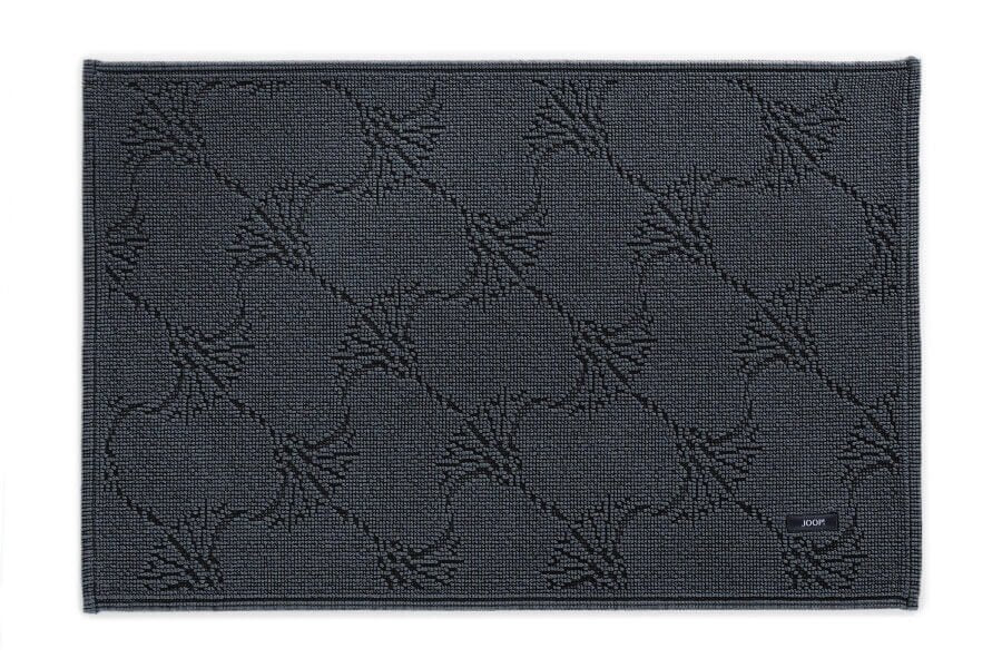 Badteppich "New Cornflower" von Joop: Zeitlose Eleganz für Ihr Badezimmer – dieser Badteppich von Joop in edlem Anthrazit ist ein stilvolles und pflegeleichtes Accessoire.