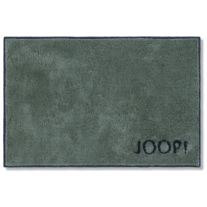 Badteppich JOOP! Classic in Emerald Grün, smaragdgrüner Badezimmerteppich
