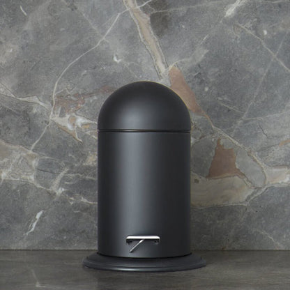Aquanova Ona Eleganter, schwarzer Kosmetikeimer: Modernes Design für Ihr Badezimmer.
