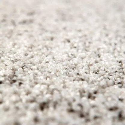 Detailaufnahme des Teppichs Abu mit feiner Polypropylen-Wolloptik.