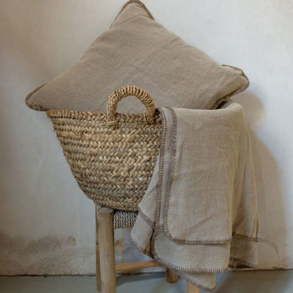 Passion for Linen Nina Leinendecke, Natur, Sofadecke: Stilvolle Decke für Ihr Zuhause.