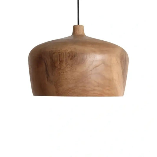 Pendelleuchte im Holzdesign Sirocco Dome – stilvolle Deckenlampe für modernes Wohnen