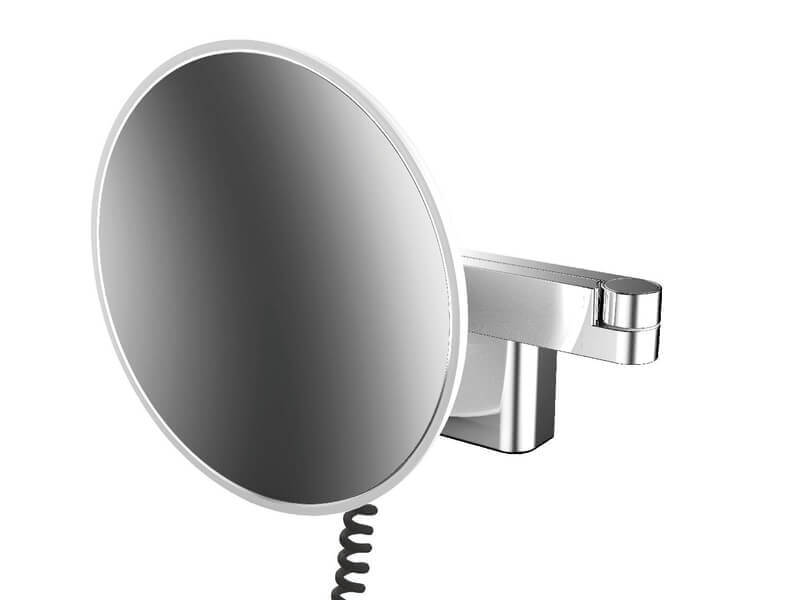 Beleuchteter Schminkspiegel von Emco mit LED-Stecker, 3-5fache Vergrößerung: Perfekt ausgeleuchtet für Ihr Make-up – dieser Schminkspiegel von Emco mit LED-Stecker ist ein unverzichtbarer Helfer.