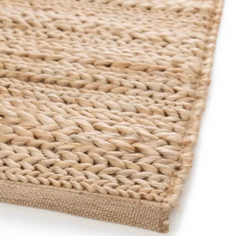Beige Naturfaser-Teppich Pippa im Format 160x230 cm für ein natürliches Wohnambiente
