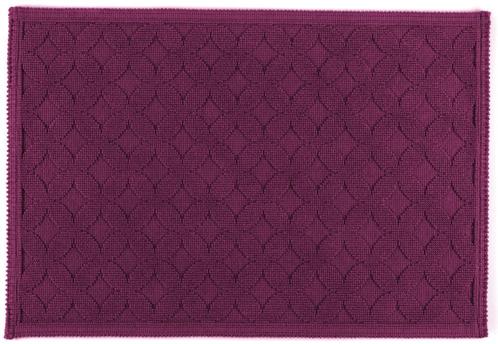Vorleger Seaside von Rhomtuft/Badezimmermatte in Berry, kräftige Farben für einen farblichen Akzent.
