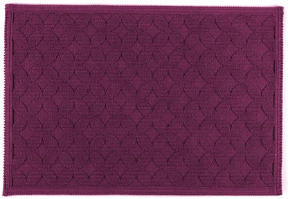 Vorleger Seaside von Rhomtuft/Badezimmermatte in Berry, kräftige Farben für einen farblichen Akzent.