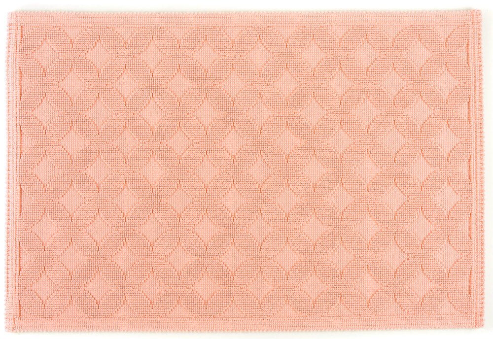 Vorleger Seaside von Rhomtuft/Badezimmermatte in Peach, sanfte Farben für ein harmonisches Bad.