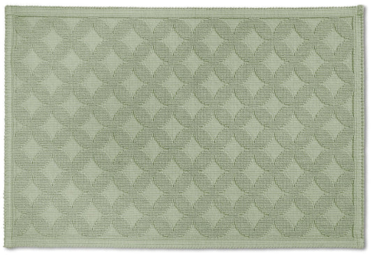Rhomtuft Seaside Vorleger in Olive: Hochwertige Badezimmermatte für Ihr Bad.