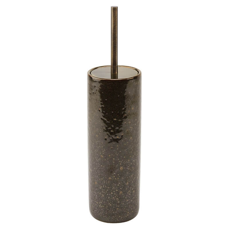 Aquanova Ugo WC-Standbürste in Vintage Bronze: Bürste mit Vintage-Charme für Ihr WC.