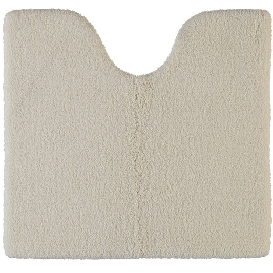 Rhomtuft Square Aspect WC-Vorleger mit Ausschnitt in Natur: Passender Vorleger für Ihre Toilette.