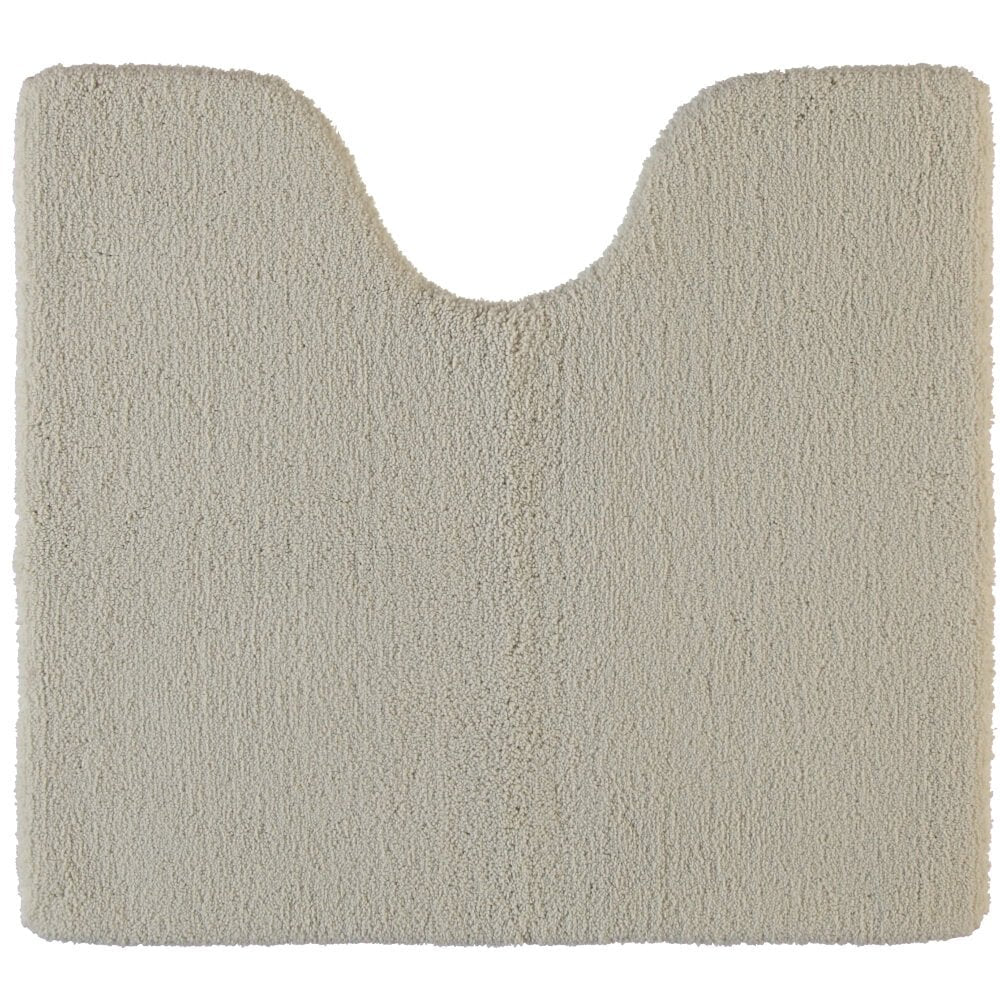Rhomtuft Square Aspect WC-Vorleger mit Ausschnitt in Stone: Passender Vorleger für Ihre Toilette.