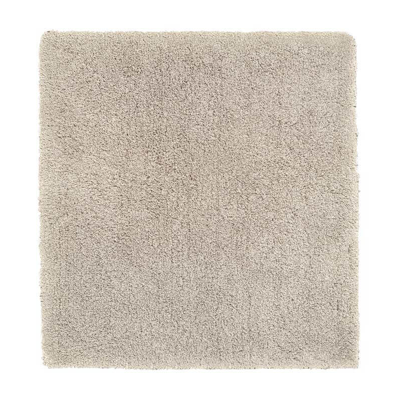 Weicher, rutschfester Badteppich Jaro in Sand – WC-Vorleger 60x60 cm mit edlem Flor