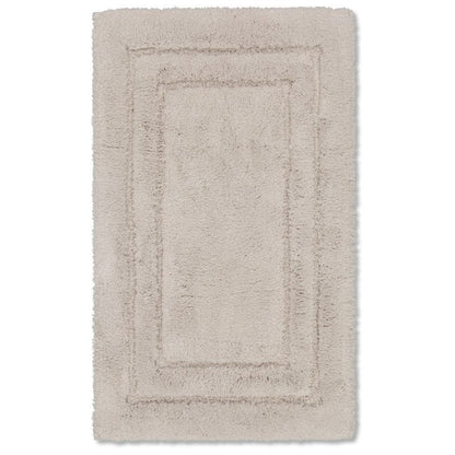 Weicher Flor mit Struktur: Baumwoll-Badematte Harmony von Luin Living